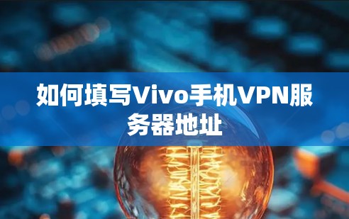 如何填写Vivo手机VPN服务器地址