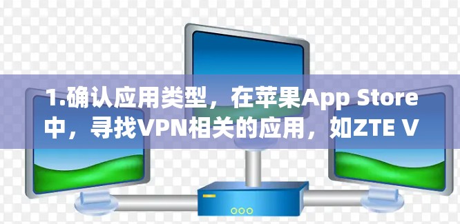 1.确认应用类型，在苹果App Store中，寻找VPN相关的应用，如ZTE VPN等，这些应用主要用于远程访问或连接